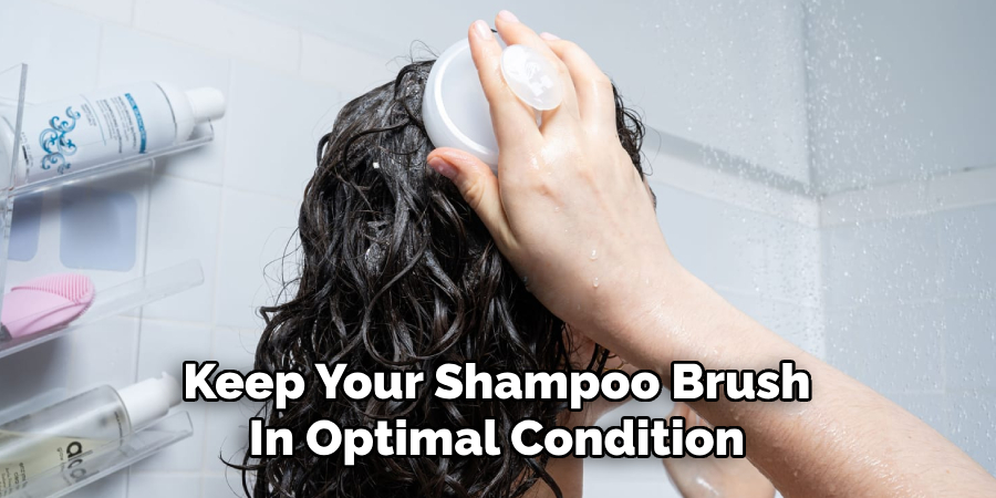 Keep Your Shampoo Brush
In Optimal Condition   