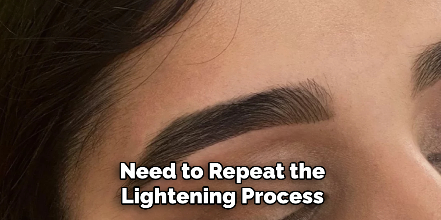 Need to Repeat the
Lightening Process