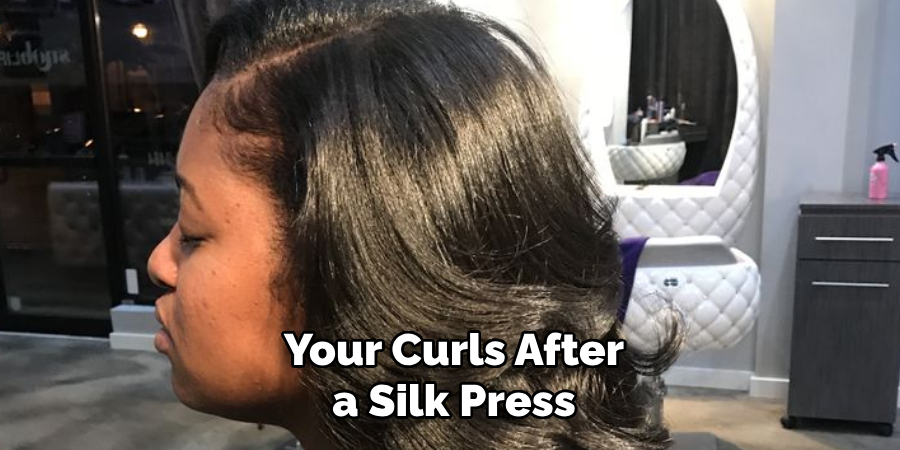Your Curls After
a Silk Press