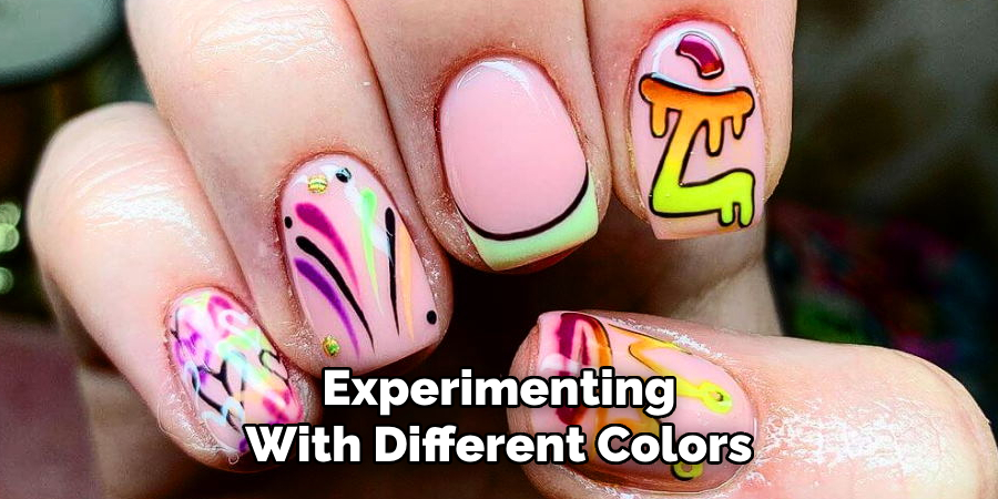 Experimenting
With Different Colors