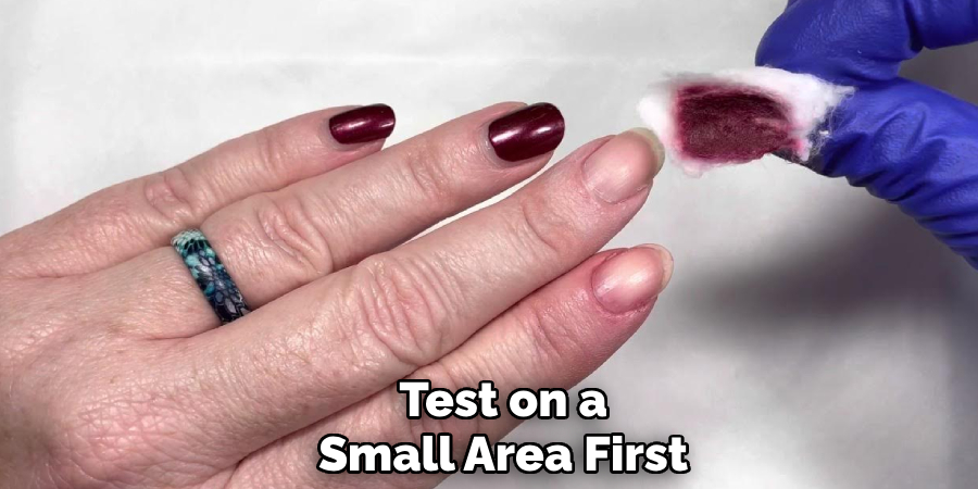 Test on a
Small Area First