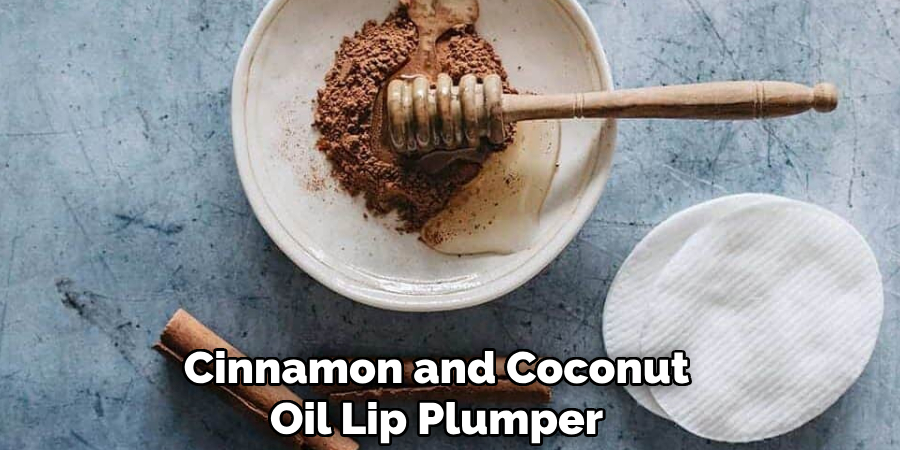 Cinnamon and Coconut
Oil Lip Plumper