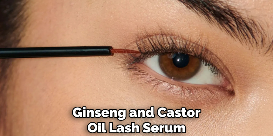 Ginseng and Castor
Oil Lash Serum