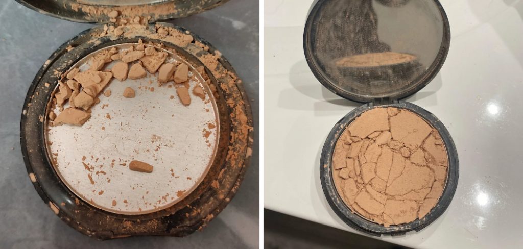 How to Fix Broken Blush Powder