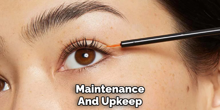Maintenance 
And Upkeep    
