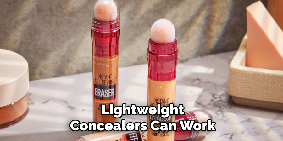 Lightweight
Concealers Can Work