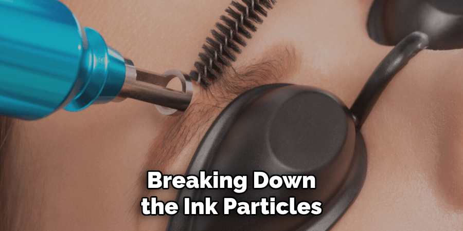 Breaking Down the Ink Particles