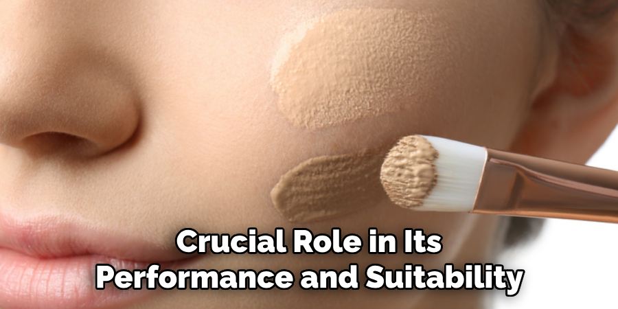 Crucial Role in Its
Performance and Suitability