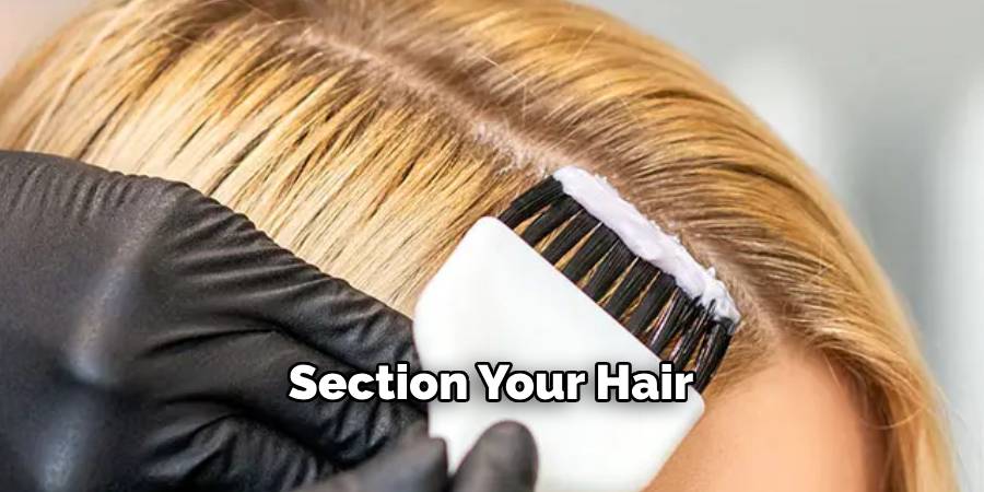 Section Your Hair 