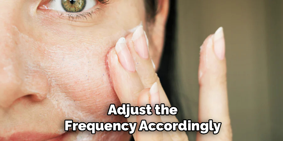 Adjust the
Frequency Accordingly