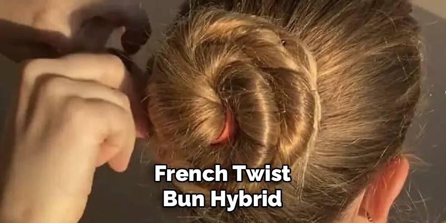French Twist Bun Hybrid