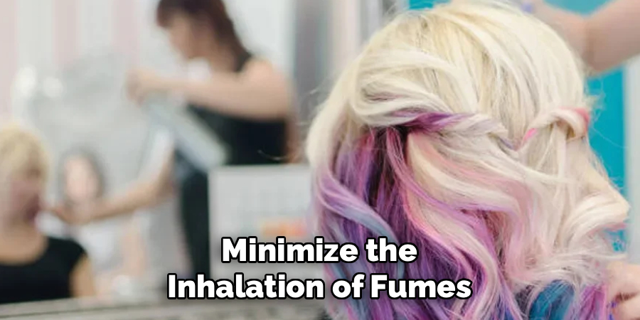Minimize the Inhalation of Fumes