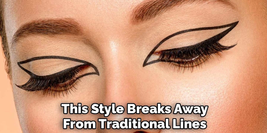 This Style Breaks Away
From Traditional Lines