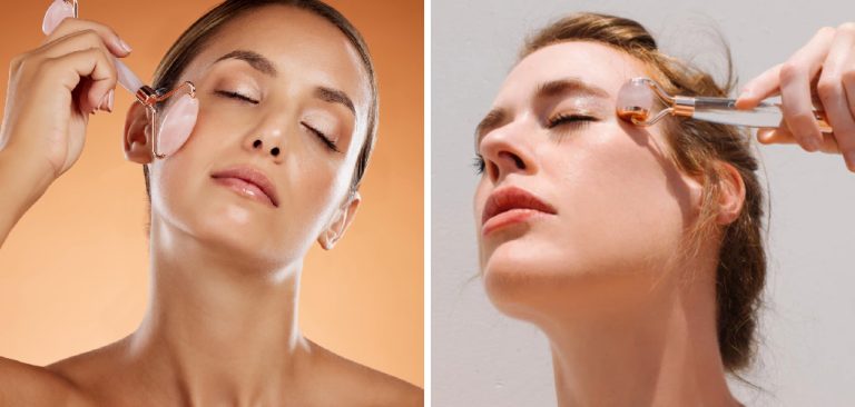 How to Face Roll for Lymphatic Drainage