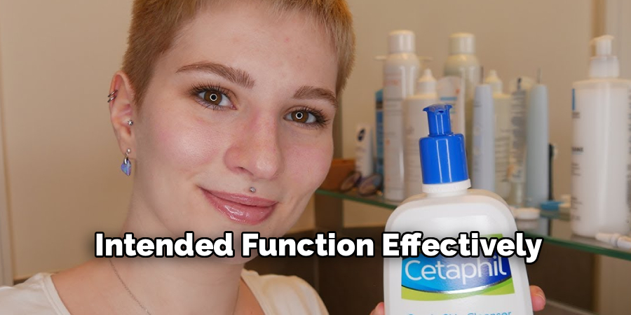 Intended Function Effectively