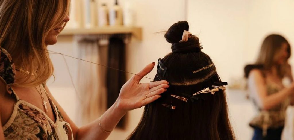 How to Put in Hair Tinsel with Beads