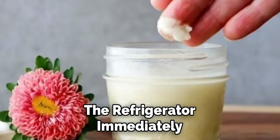 The Refrigerator Immediately