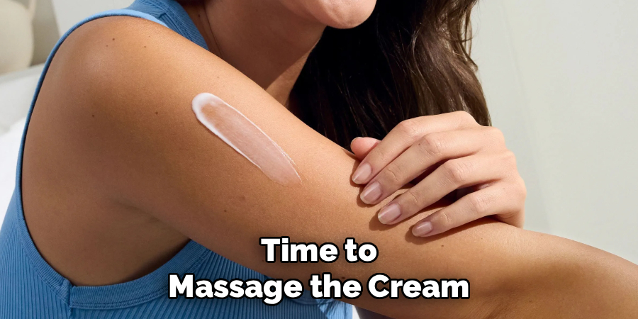 Time to Massage the Cream