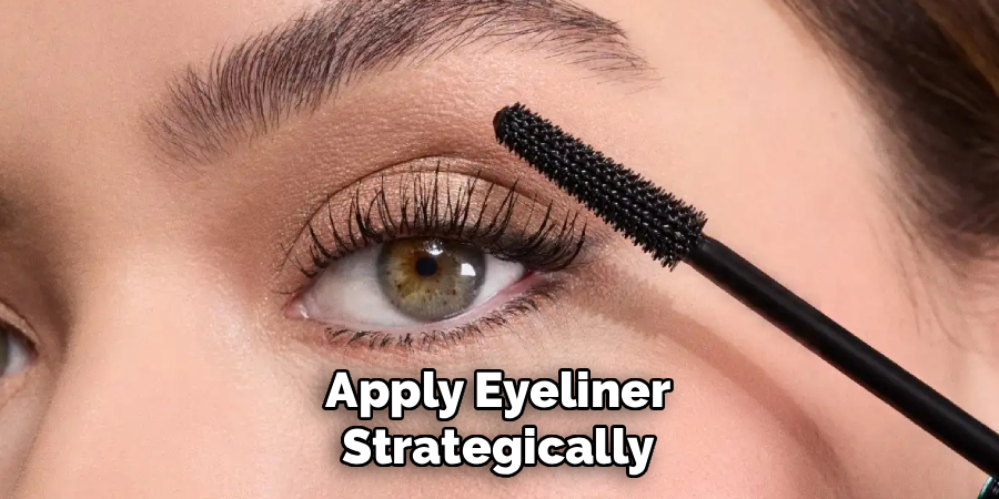 Apply Eyeliner Strategically