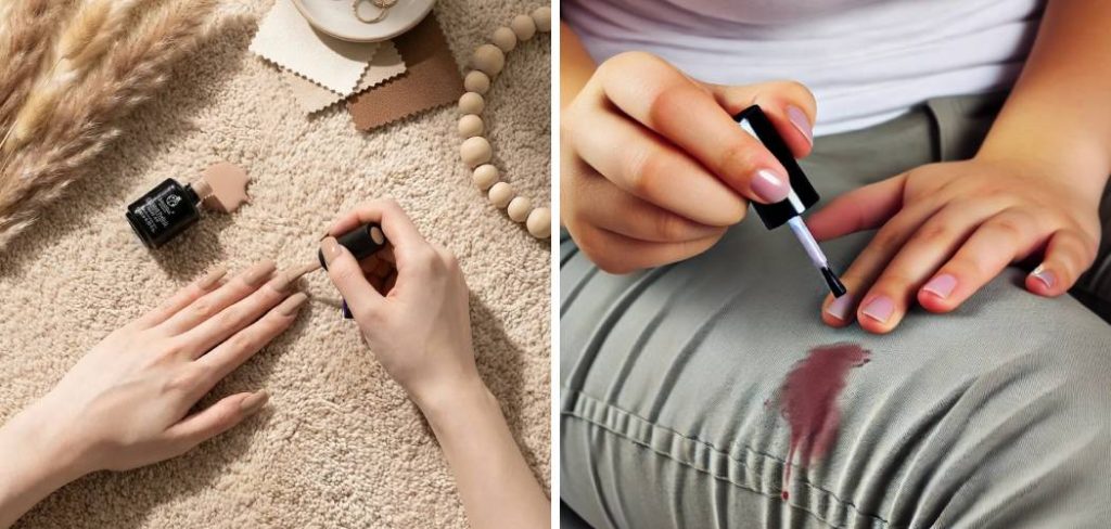 How to Get Nail Polish Off of Pants