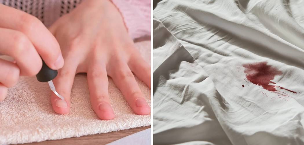 How to Remove Nail Polish From Bed Sheets