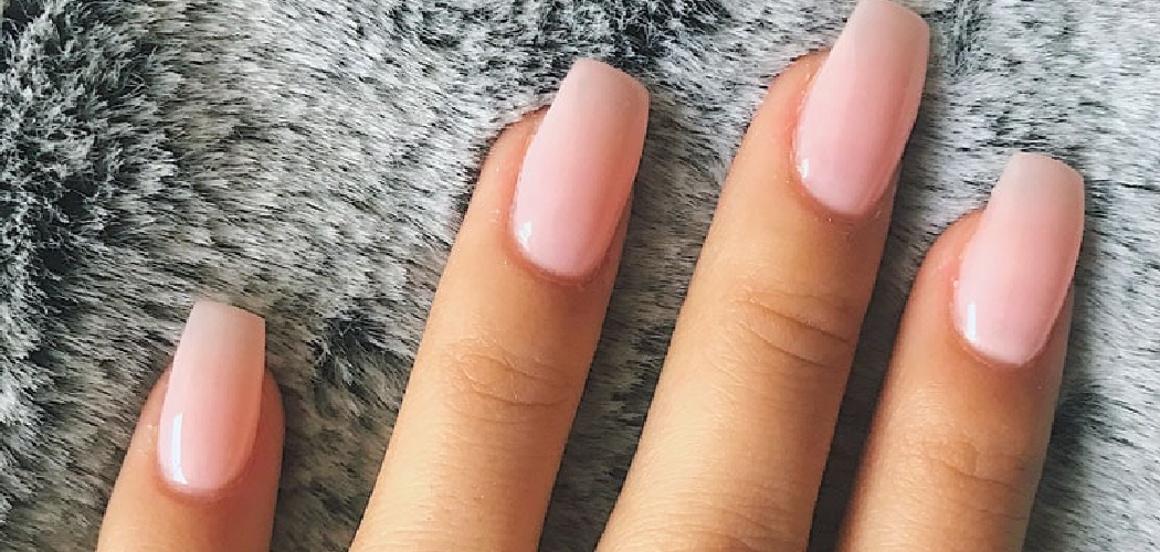 How to Shape Coffin Nails