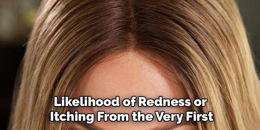 Likelihood of Redness or
Itching From the Very First