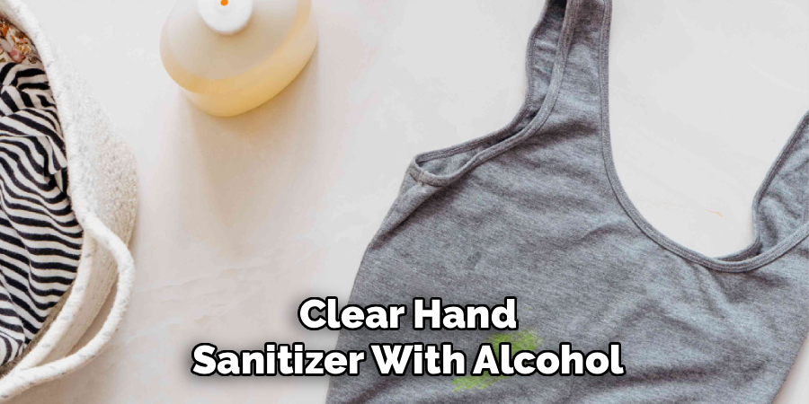 Clear Hand Sanitizer With Alcohol