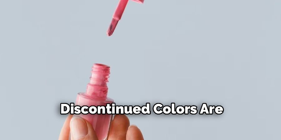 Discontinued Colors Are