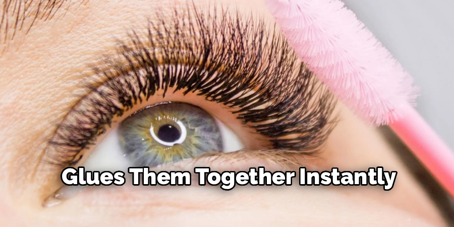 Glues Them Together Instantly