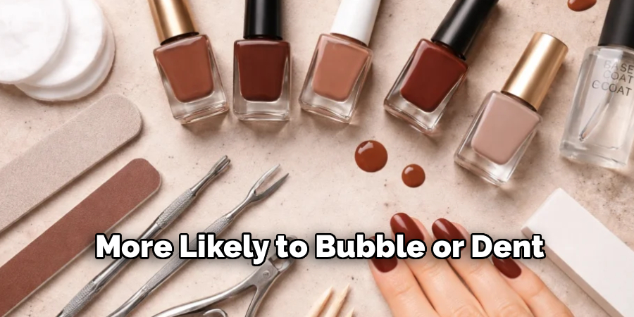 More Likely to Bubble or Dent