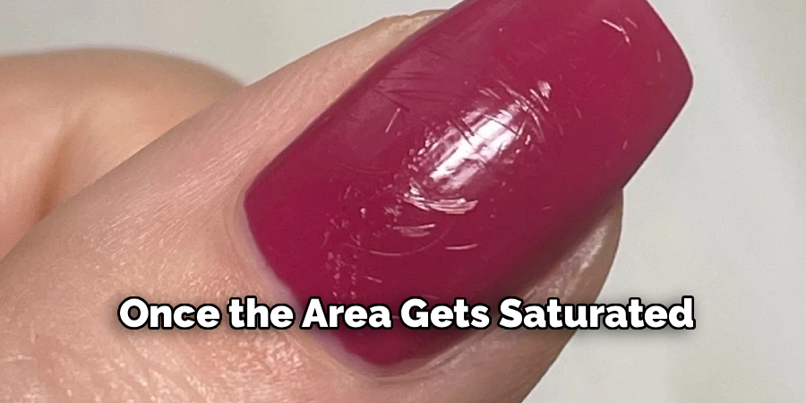 Once the Area Gets Saturated