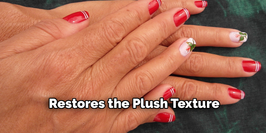 Restores the Plush Texture