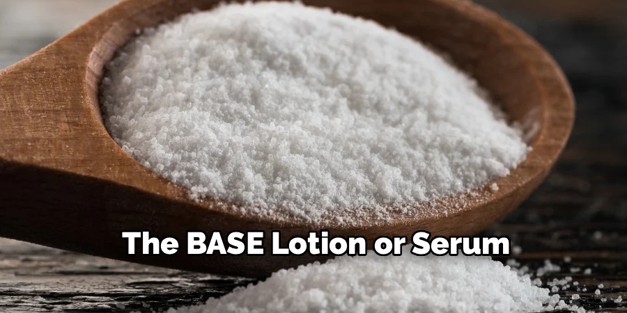 The BASE Lotion or Serum