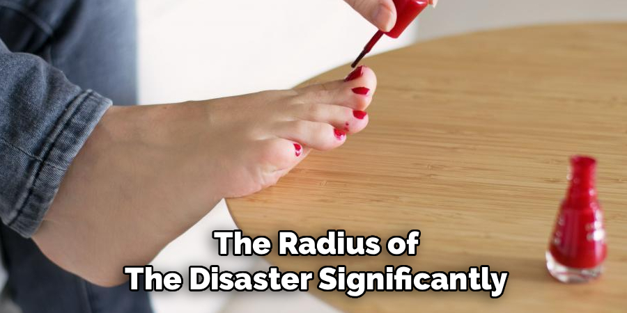 The Radius of The Disaster Significantly