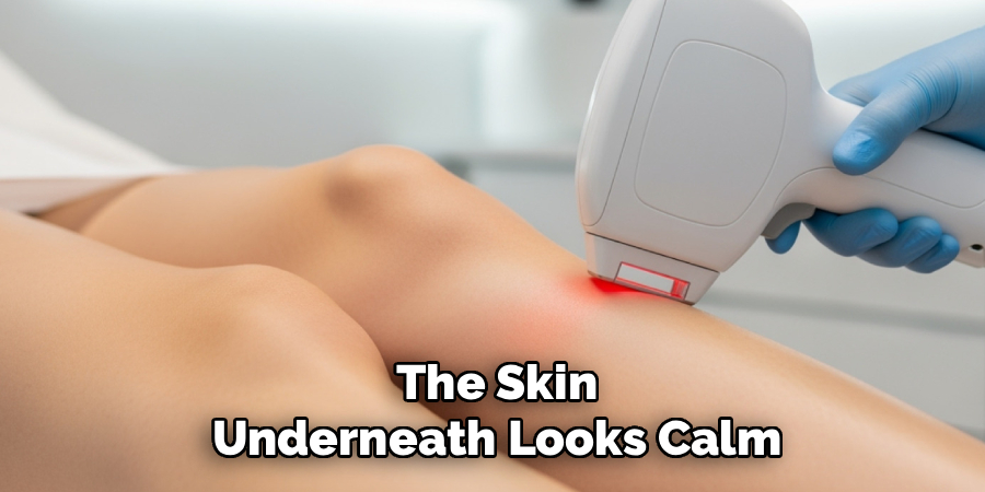 The Skin Underneath Looks Calm