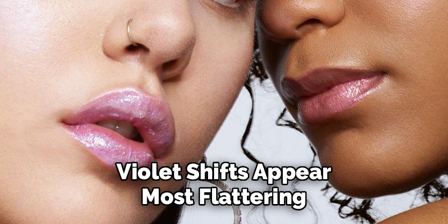 Violet Shifts Appear Most Flattering