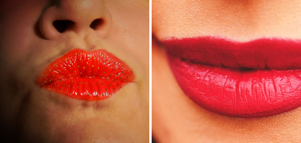 How to Make Fake Blood With Lipstick