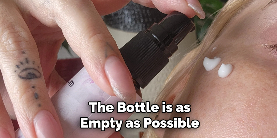 The Bottle is as Empty as Possible