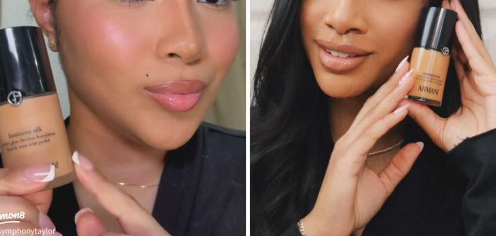 How To Apply Armani Luminous Silk Foundation