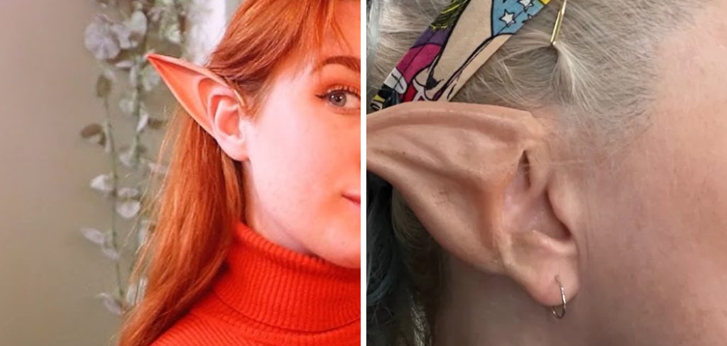 How To Paint Elf Ears With Foundation