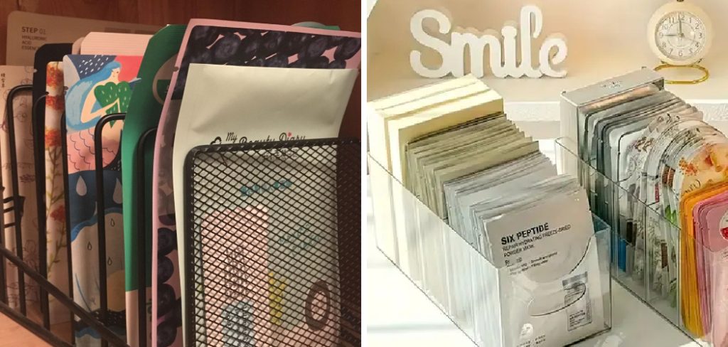 How to Store Sheet Masks Properly