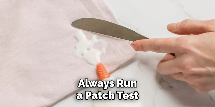 Always Run a Patch Test