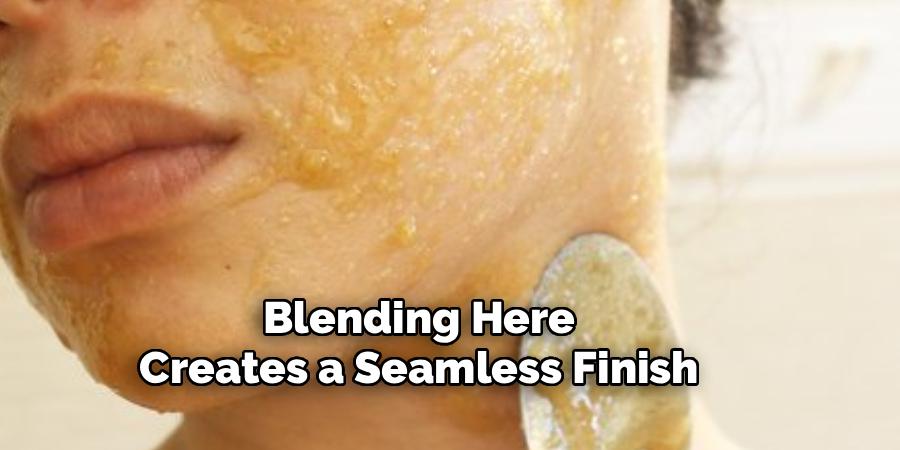 Blending Here Creates a Seamless Finish
