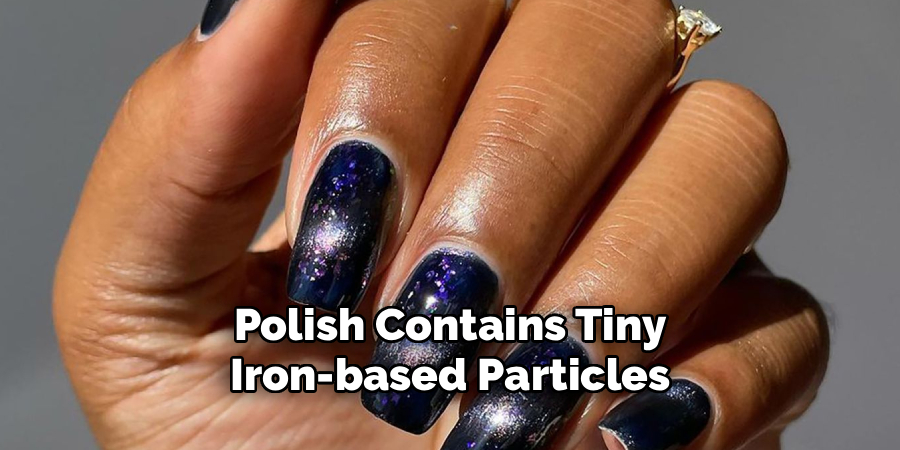 Polish Contains Tiny Iron-based Particles