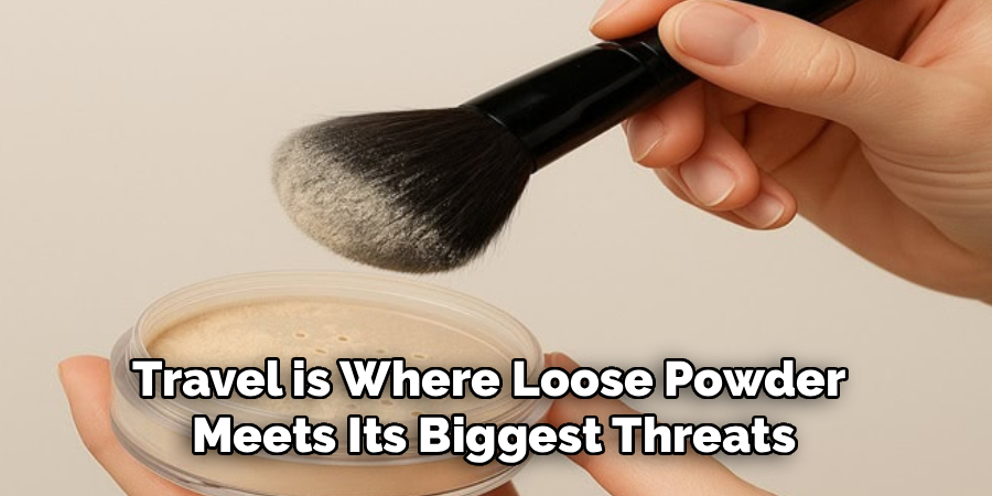 Travel is Where Loose Powder
Meets Its Biggest Threats
